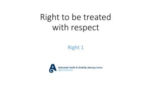 Code of Rights - Right 1